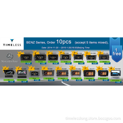 Promotion for Benz Car DVD(Order 10PCS, Get 1 More Free